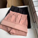 95% cotton half skirt women's 2023 summer new tooling wind anti-walking girls bag hip skirt high waist A-line short skirt